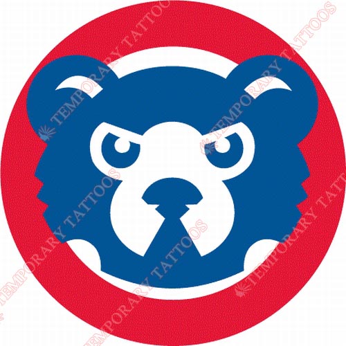 Chicago Cubs Customize Temporary Tattoos Stickers NO.1479